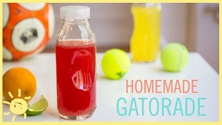 EAT  Homemade Gatorade [upl. by Rehpotsrhc]