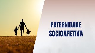 Paternidade socioafetiva [upl. by Abdul542]