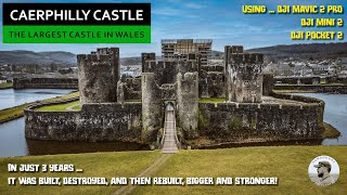 Caerphilly Castle  The Largest in Wales 2nd in Britain [upl. by Analli]