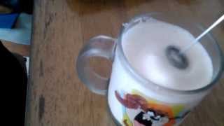 Aerolatte Review Frothing Cold Milk In Under 1 Minute [upl. by Drabeck93]