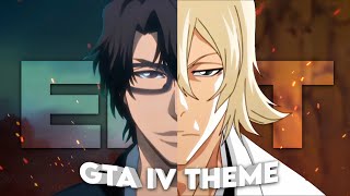 Aizen x Urahara  GTA IV Theme Edit [upl. by Vasili]